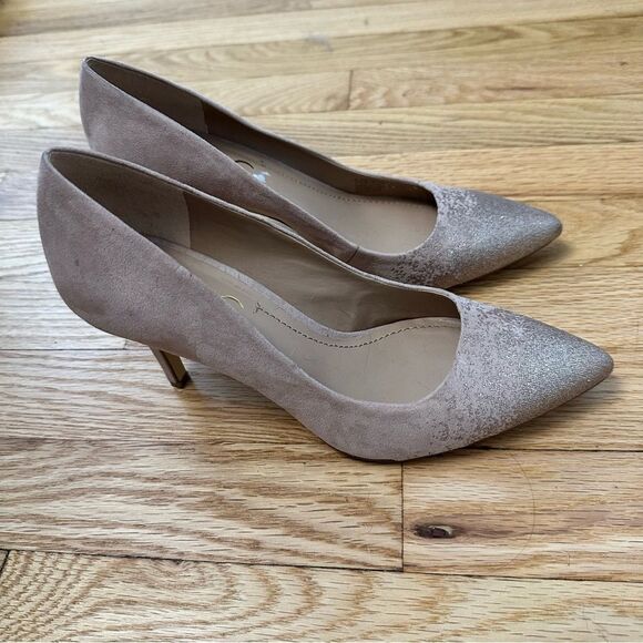 BCBG Paris size 7.5 pink heels - Picture 7 of 8